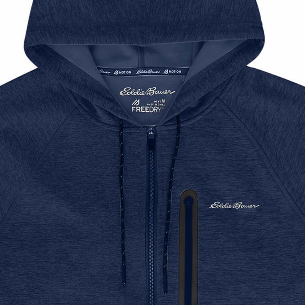 NWT Eddie Bauer Motion Performance Full Zip Hoodie Size Large - Picture 4 of 5